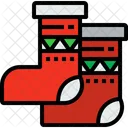 Christmas Sock Holiday Icon