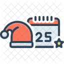Christmas Santa Cap Cap Icon