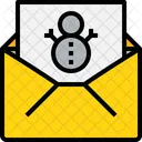 Christmas Mail Holiday Icon