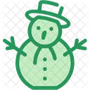 Christmas Snow Snowman Icon
