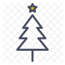 Christmas Easter Tree Icon