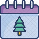 Calendar Christmas Day Icon