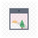 Christmas Picture Photo Icon