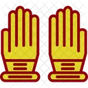 Christmas Cleaning Cleaning Gloves Icon
