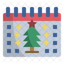 Christmas Calendar Xmas Icon