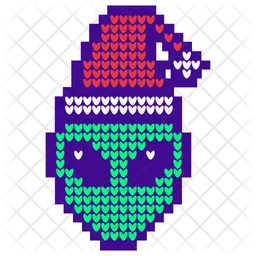 Christmas Alien  Icon