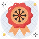 Christmas Badge  Icon