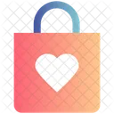 Heart Christmas Bag Love Icon