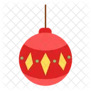 Christmas Ball Ball Decoration Icon