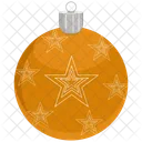 Ball Christmas Decoration Icon