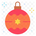 Bauble Christmas Ball Decoration Icon