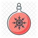 Ball Decoration Christmas Icon