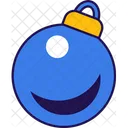 Ball Blue Xmas Icon