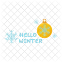 Winter Holiday Christmas Icon