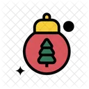 Christmas Ball Tree  Icon