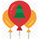 Balloon Party Decorate Icon
