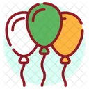 Balloons Party Balloons New Year Balloons Icon