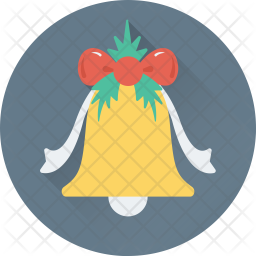 Christmas Bell Icon Of Flat Style Available In Svg Png Eps Ai Icon Fonts