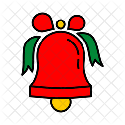 Christmas Bell Icon Of Colored Outline Style Available In Svg Png Eps Ai Icon Fonts