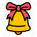 Christmas Bell Bell Bow Icon