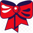 Bow Red Christmas Icon