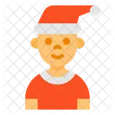 Christmas Boy Christmas Child Icon