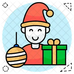 Christmas boy  Icon