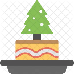 Christmas Cake  Icon