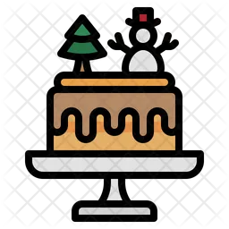 Christmas Cake  Icon