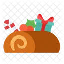 Christmas Cake Cake Bakery Icon