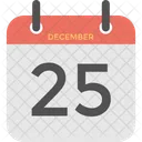 Christmas Calendar Day Icon