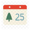 Christmas Calendar Christmas Calendar Icon