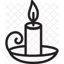 Christmas Candle  Icon