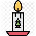 Christmas Candle  Icon