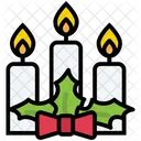 Christmas Candles  Icon