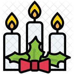 Christmas Candles  Icon