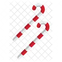 Christmas Candy Cane  Icon