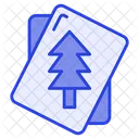 Christmas Card Wishes Icon