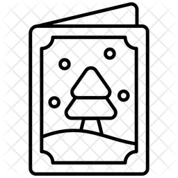 크리스마스 카드  아이콘
