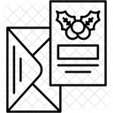 크리스마스 카드  아이콘