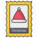 Merry Christmas Card Icon