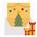Christmas Card Greeting Card Card Icon