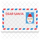 Christmas Card Christmas Greeting Wishing Card Icon