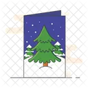 Christmas Card Greeting Card Invitation Card Icon