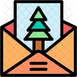 Christmas Card  Icon