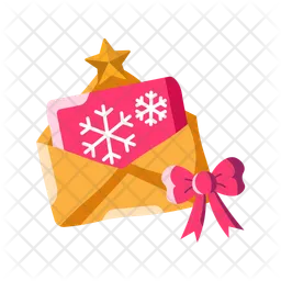 Christmas Card  Icon