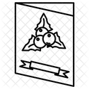 Christmas Card Card Greetings Card Icon