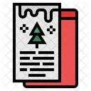 Christmas Card  Icon