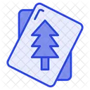 Christmas Card Wishes Icon