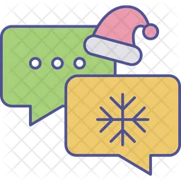 Christmas Chat  Icon